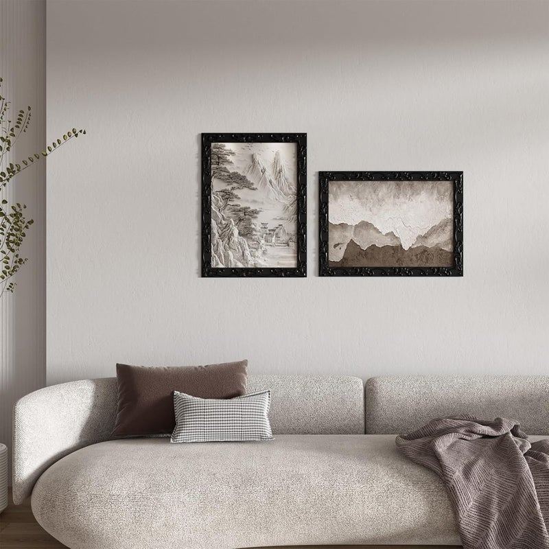 Duzzy Molding Trim Wall Trim, 16.4 Feet Self-Adhesive Flexible DIY Peel and Stick Crown Molding Ceiling Molding Suitable for Mirror Edge, TV Background Wall, Home Wall Decor (Black) - Image 4